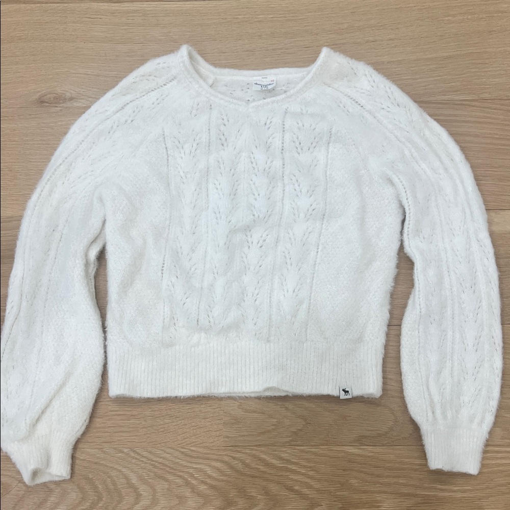 Abercrombie Kids Off White Sweater